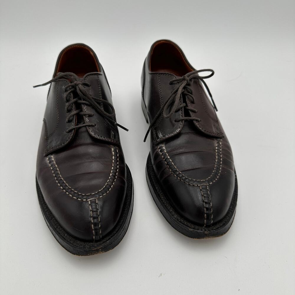 6.5B Alden Men's 2211 - NST Tie Blucher - Black Shell Cordovan